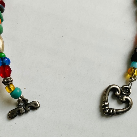 Handmade Multi Stone bracelet 7” - Picture 5 of 6